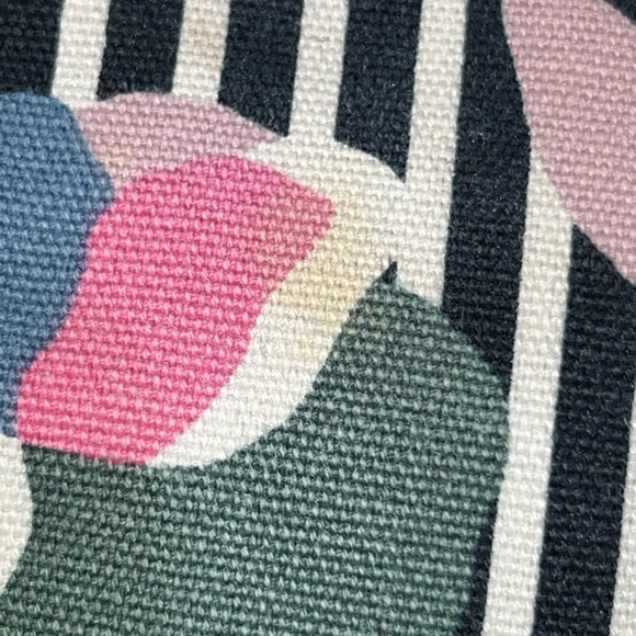 Fossil black printed hobo bag leather canvas - Picture 13 of 13